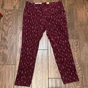 Anthropologie Pilcro Corduroy Ankle pant